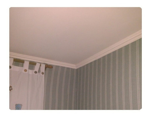 Imagem 4 de 10 de Moldura Rodateto Isopor C/ Acabamento Massa Mod 13 - 50mts