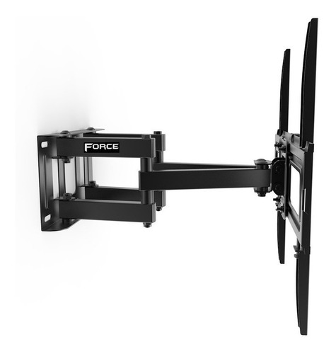 Imagen 3 de 3 de Soporte Force L85-446 de pared para TV/Monitor de 32" a 65" negro