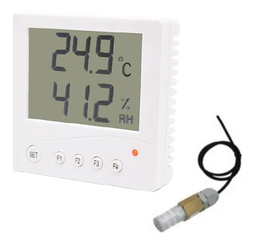 Sensor Temperatura Humedad Modbus Rs485 Con Indicador Lcd