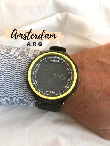 Reloj Tressa Hombre Digital Mod Win Sumerg ..amsterdamarg..