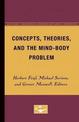 Libro Concepts, Theories, And The Mind-body Problem - Her...