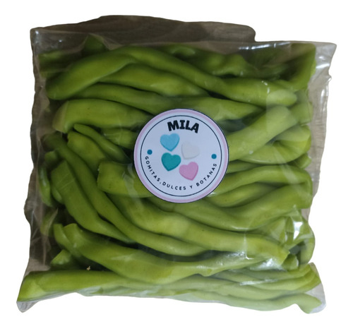 Gomita Rope Tira Rellena Tipo Americana A Granel Manzana 2kg