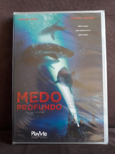 Dvd Medo Profundo - Mandy Moore - Lacrado Original