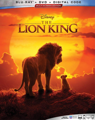 Blu-ray + Dvd The Lion King / El Rey Leon (2019)