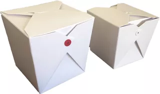 Embalagem Caixa Box Comida Chinesa Yakisoba Delivery - 50un