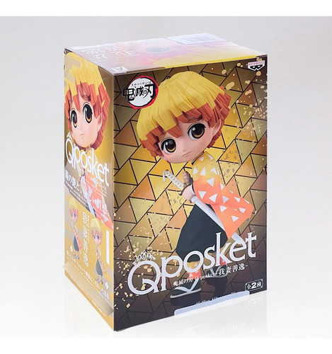 Figure Zenitsu Agatsuma Ver. A - Qposket - Bandai Spirits