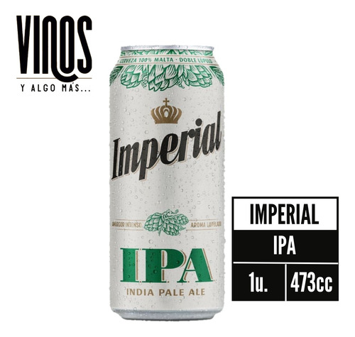 Cerveza Imperial Ipa - Lata 473cc