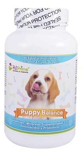 Puppy Balance X 60 Tabletas Masticables