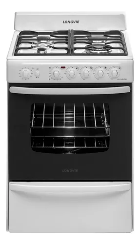 Cocina Longvie Eurodesign19601 color blanco con puerta con visor