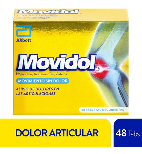 Movidol X 48 Tabletas - Unidad a $1266