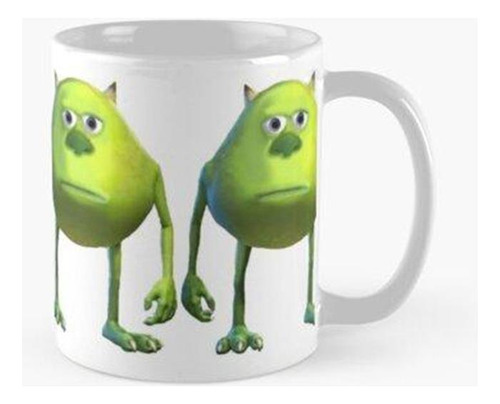 Taza X4 Bruh Mike Sully Cara Intercambio Meme Calidad Premiu