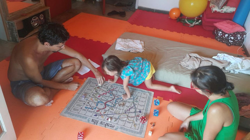 Tabuleiro Maha Lila Médio Em Poliéster
