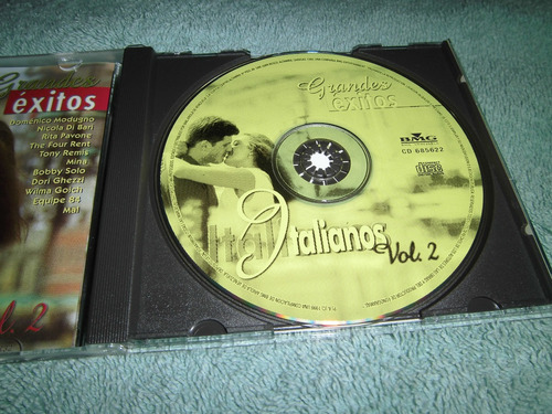 02 Cd's: Grandes Éxitos Italianos: Volumen 1 & Volumen 2 (Usado)