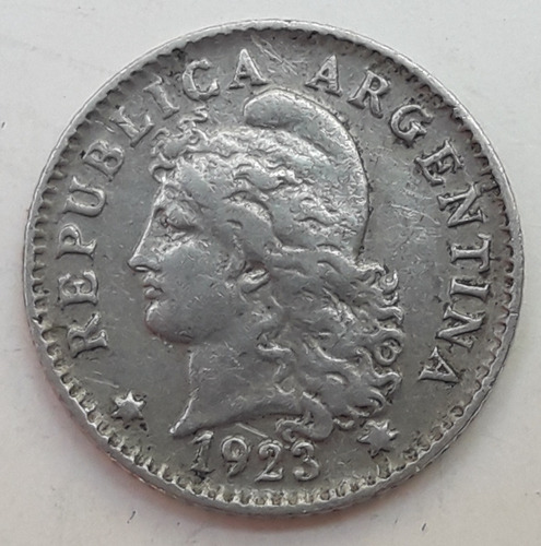 * Argentina. Níquel De 5 Centavos. Año 1923