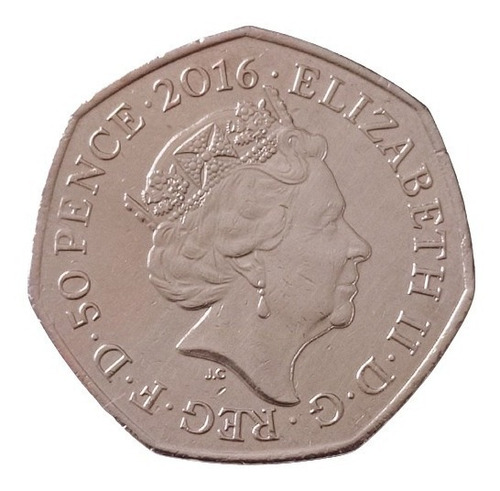 Reino Unido 50 Pence 2016 - Jogos Olímpicos Do Rio (Usado)