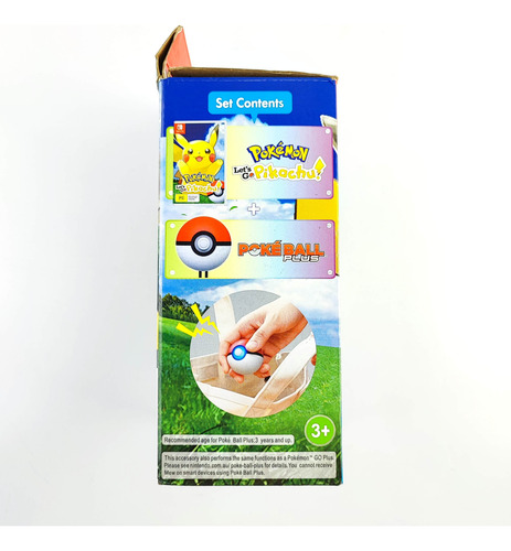 Lets Go Pikachu Bundle Pokeball Com Mew Nintendo Switch (Usado)