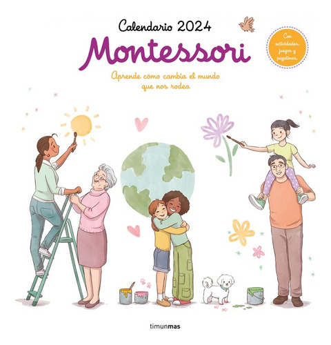 Libro Calendario Montessori 2024 - Aa. Vv.