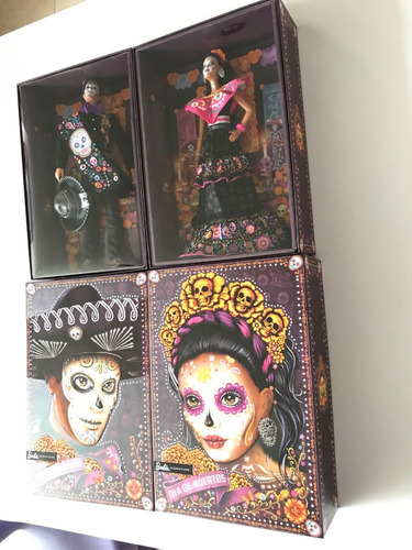 Barbie Catrina Y Ken Dia De Muertos 2021 Day Of The Dead (Usado)