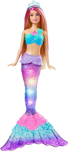 Barbie Sirena Dreamtopia Twinkle Lights-con Luces Original