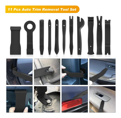 Kit Herramientas Para Quitar Molduras Y Grapas Automotriz.