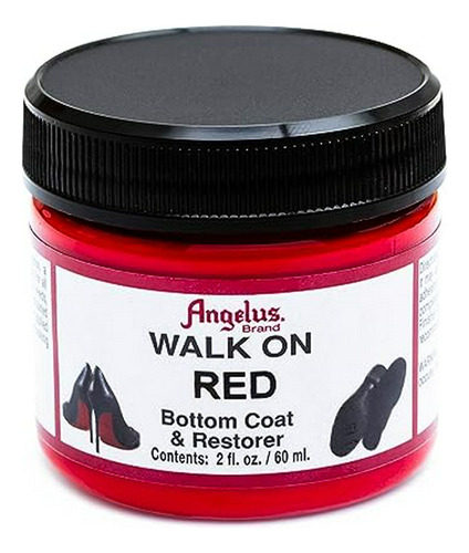 Cuidado De Zapatos - Walk On Capa Roja E Inferior Restaurado