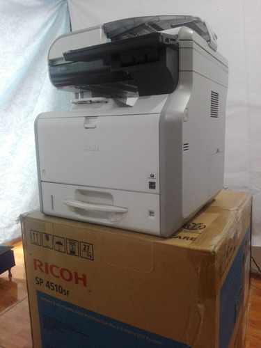 Fotocopiadora Ricoh Laser Sp 4510sf Multifuncional Poco Uso