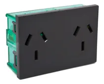Comprar Modulo Toma Doble Cambre 10a Gris Siglo Xxi Xxii 7997
