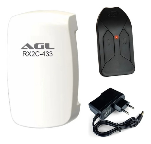 Rx-2c Bivolt Receptor Duplo Canal Com Controle Anticlonagem