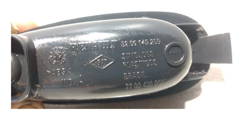 Puxador Interno Porta Traseira Direita Clio Sedan 1.0 2002 . (Usado)