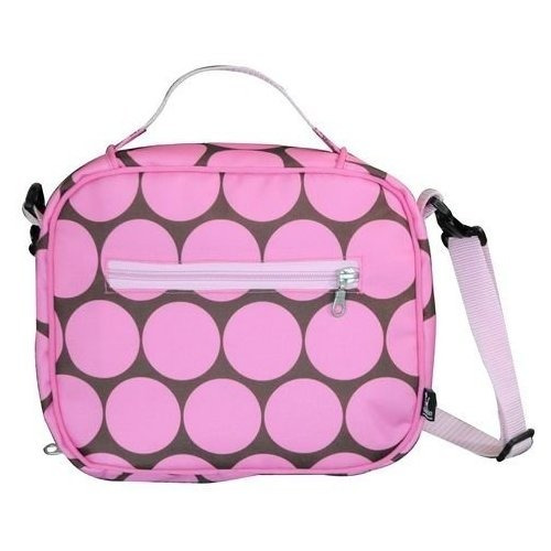 Bolsa Almuerzo Big Dots Rosa Wildkin