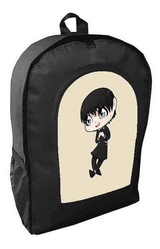 Mochila Negra Tokyo Ghoul  Adulto / Escolar B12