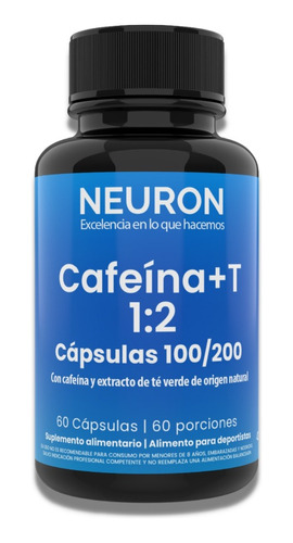  Cafeína 100 Mg & Teanina 200 Mg - Concentración Prolongada