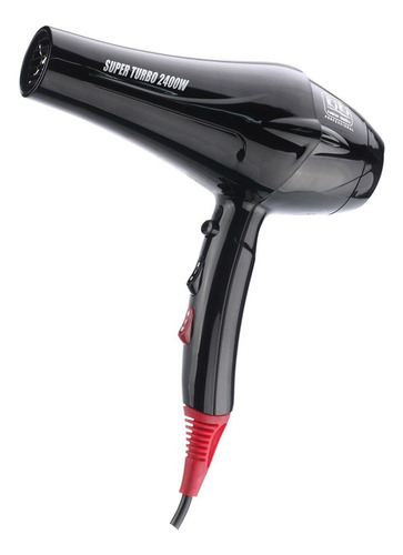 Secador De Pelo Profesional Kiki Superturbo 2400w 220v Color Negro