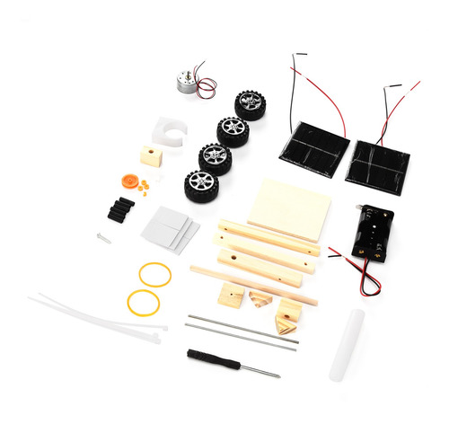 Conjunto De Motor Eléctrico, Kit De Energía Solar, Bricolaje