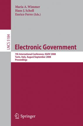 Libro Electronic Government : 7th International Conferenc...