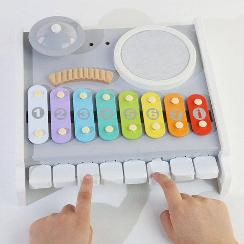Instrumentos Musicales Para Bebés, Xilófono De Metal,