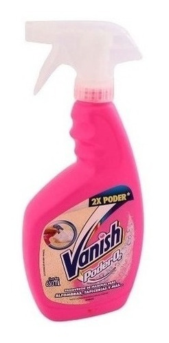 Limpiador Líq. Vanish Poder O2 Alfombras Y Tapicerías 650 Ml