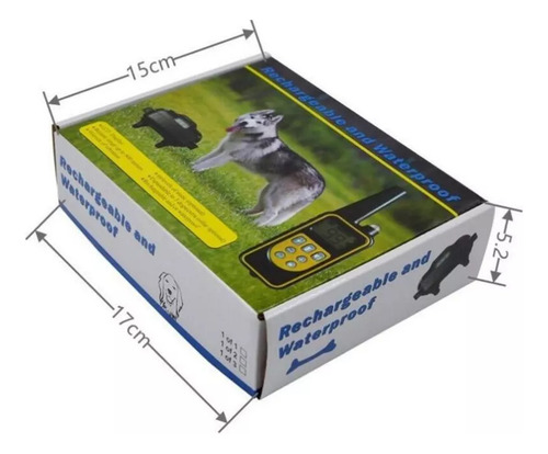 1 Collar De Choque Elecom Con Control Remoto Anti-cáscara