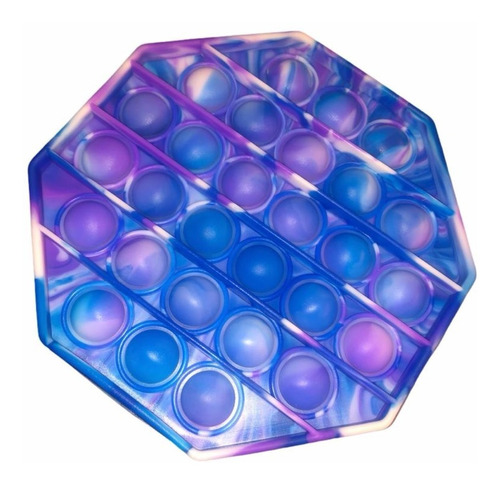 Pop It Fidget Hexagonal Popit Silicona Antiestrés Importado