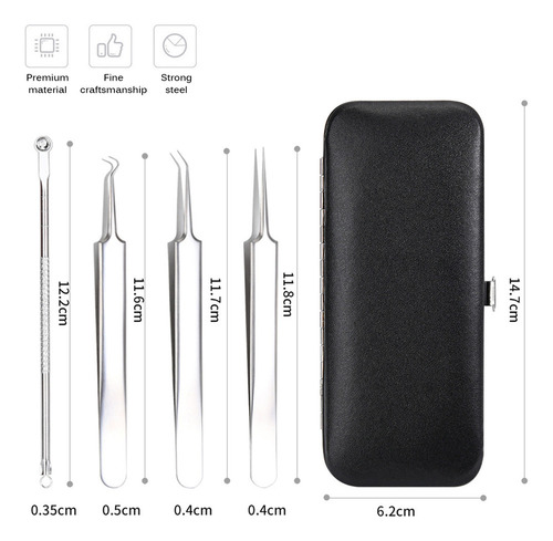 Kit Blackhead R: 4 Unidades De Corrector For Acné Y Espinil