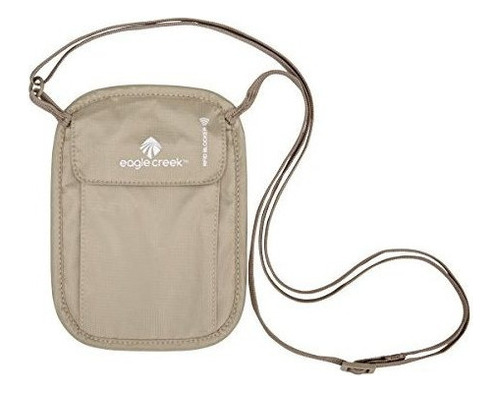 Cartera Con Cuello Halter Rfid Eagle Creek Tan Talla Unica