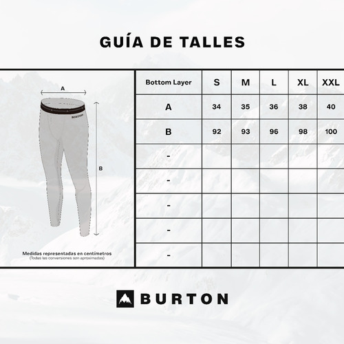 Imagen 4 de 4 de Calza Térmica Burton Bottom Layer