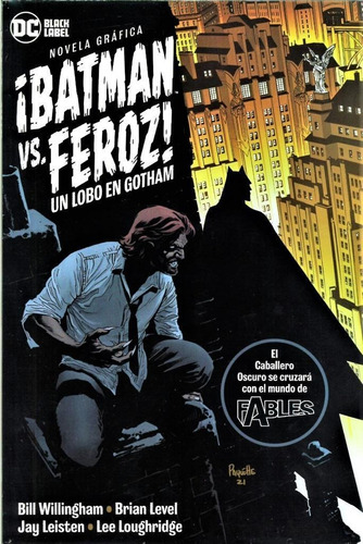 ¡batman Vs. Feroz! Un Lobo En Gotham - Dc Black Label