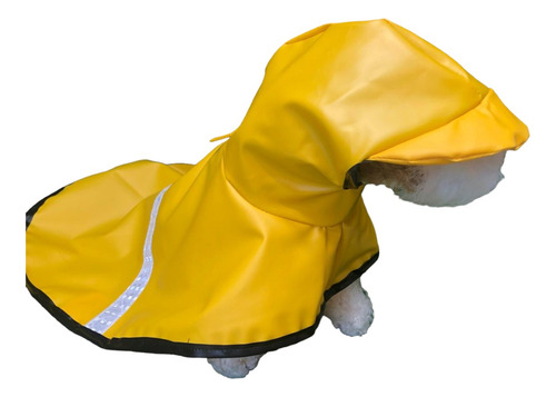 Impermeable Con Gorro Talla 2 Perro Raza Chica