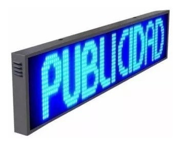 Imagen 6 de 6 de Letrero Panel Programable Pasamensajes Luces Led 100 X 20