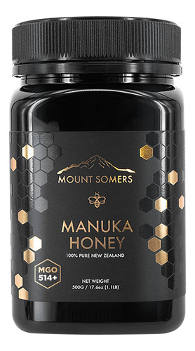 Mount Somers Premium Manuka Honey Mgo 514+ / Umf 15+ Miel De