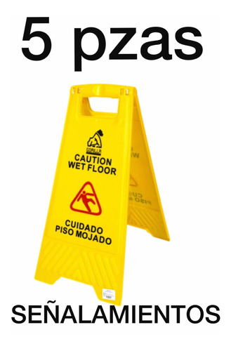 Señalamiento Piso Mojado / Wet Floor