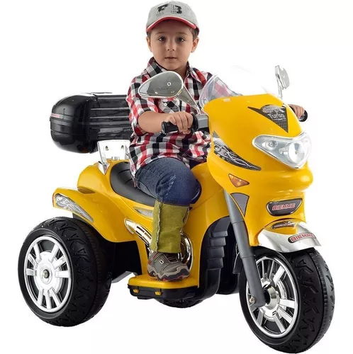 Moto Elétrica Infantil Até 7 Anos De Idade