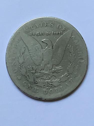 Robmar-usa-morgan 26,73g De Plata-0,900-año 1878-capsula-n°1