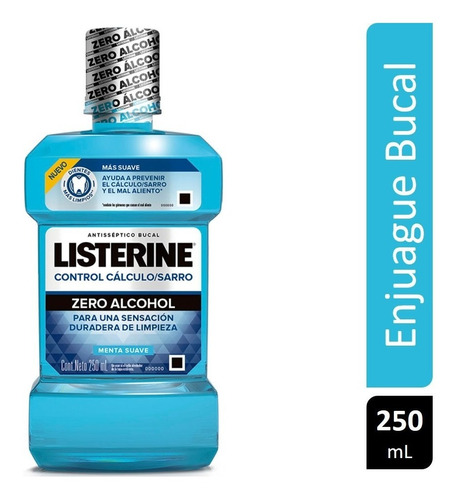 Listerine Enjuague Bucal Control Cálculo-sarro 250 Ml